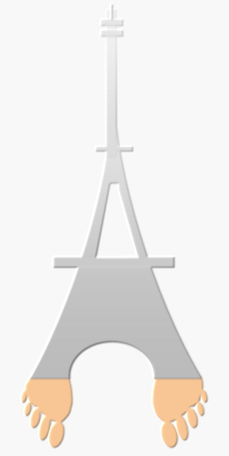 Eiffelturmneurelief